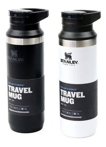 Vaso Térmico Stanley Adventure Switchback Color Negro 473ml - Imagen 2