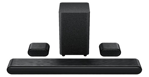 Barra De Sonido Tcl S645w Con Subwoofer Dos Altavoces Color Negro