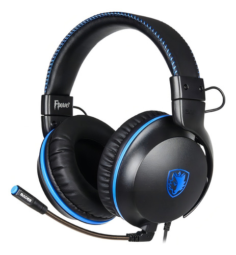 Auriculares Gamer Sades Fpower
