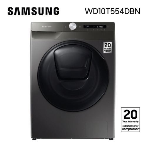 Lavasecarropas Samsung 10,5 Kg/7kg Mod. Wd10t554dbn - Imagen 9