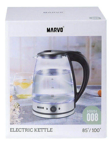 Jarra Eléctrica Vidrio Marvo 1.8l - Imagen 4