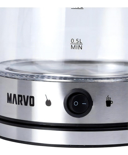 Jarra Eléctrica Vidrio Marvo 1.8l - Imagen 2