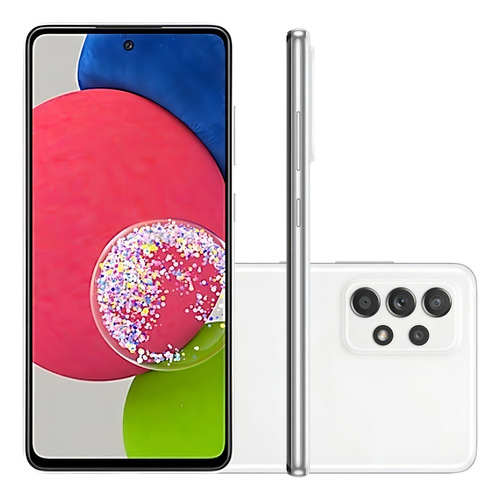 Samsung Galaxy A52s 5g 5g Dual Sim 128 Gb Awesome White 6 Gb Ram - Imagen 5