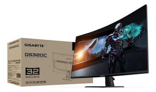 Monitor Curvo Gigabyte Gs32qc 31.5 Qhd 165hz, 2560x1440px - Imagen 5