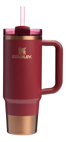 Vaso Stanley Quencher H2.0 887 Ml Edición Limitada Gilded Pomegranate
