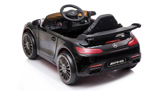 Auto A Batería Mercedes Benz Amg Para Niños Con Control Negro - Imagen 3