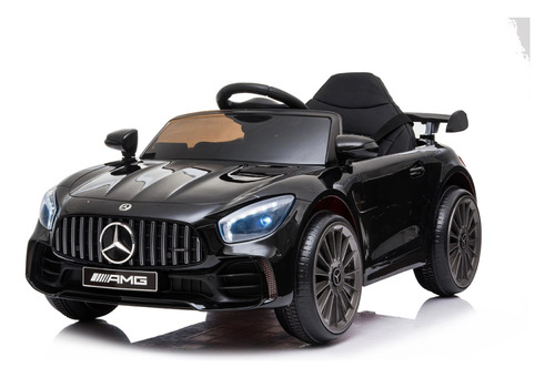 Auto A Batería Mercedes Benz Amg Para Niños Con Control Negro