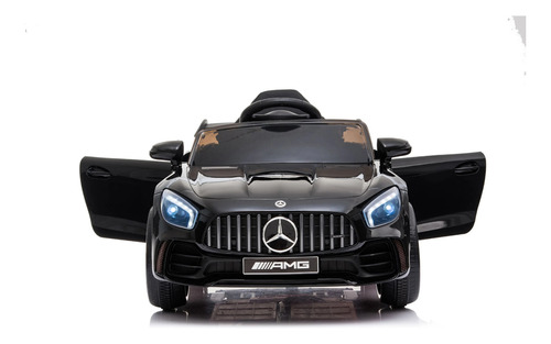 Auto A Batería Mercedes Benz Amg Para Niños Con Control Negro - Imagen 2