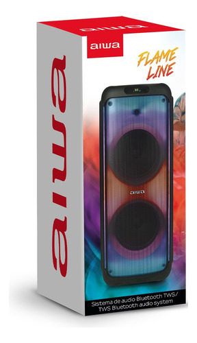 Torre De Audio Aiwa Aw-poh3d Bluetooth 3500w Pmpo Negro - Imagen 3
