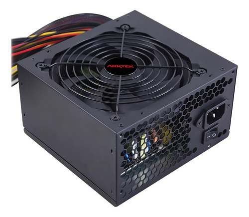 Fuente De Poder Arktek Para Pc Gamer Atx 600w - Imagen 3