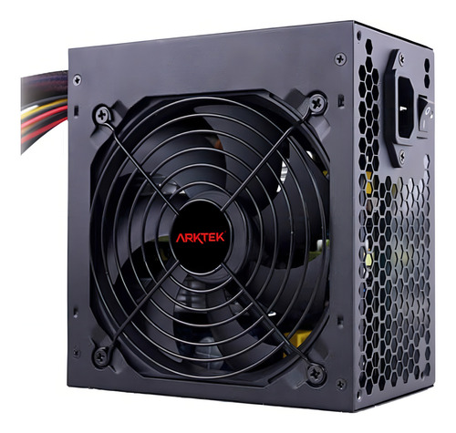Fuente De Poder Arktek Para Pc Gamer Atx 600w - Imagen 2
