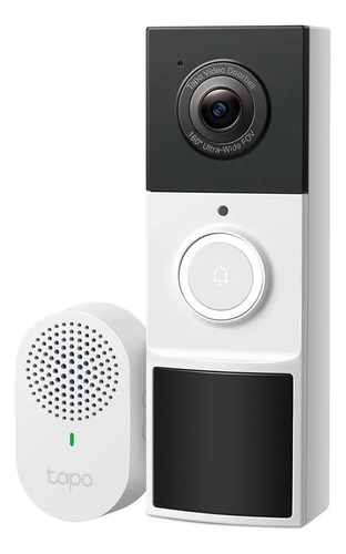 Timbre Inteligente Con Cámara 2k Tp Link Tapo D210 Batería - Blanco - Imagen 2